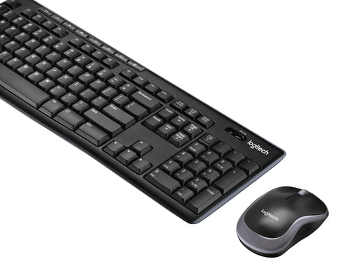 Logitech-Wireless-Combo-MK270-tastiera-Mouse-incluso-USB-QWERTY-Spagnolo-Nero