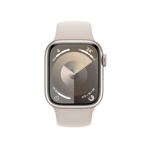 Apple-Watch-Series-9-41-mm-Digitale-352-x-430-Pixel-Touch-screen-Beige-Wi-Fi-GPS--satellitare---APPLE-WATCH-SERIES-9-GPS