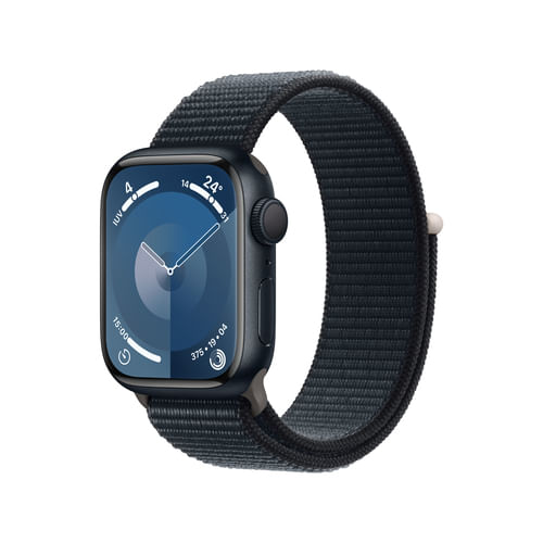 Apple Watch Series 9 41 mm Digitale 352 x 430 Pixel Touch screen Nero Wi-Fi GPS [satellitare] (APPLE WATCH SERIES 9 GPS Apple Watch Series 9 41 mm Digitale 352 x 430 Pixel Touch screen Nero Wi-Fi GPS (satellitare)