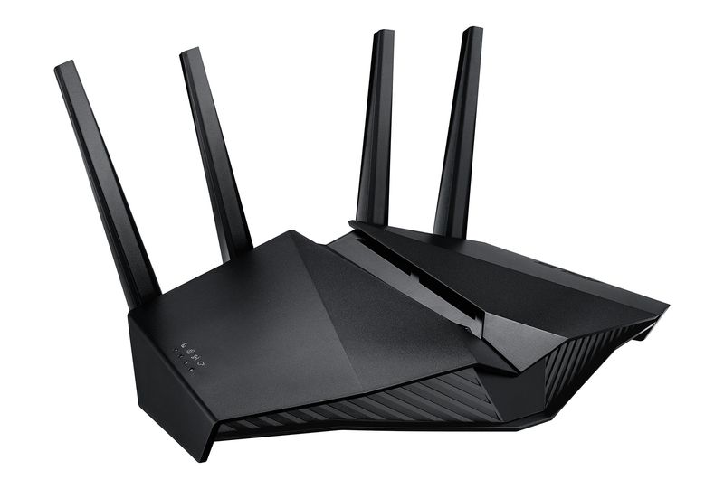 ASUS-DSL-AX82U-router-wireless-Gigabit-Ethernet-Dual-band--2.4-GHz-5-GHz--5G-Nero