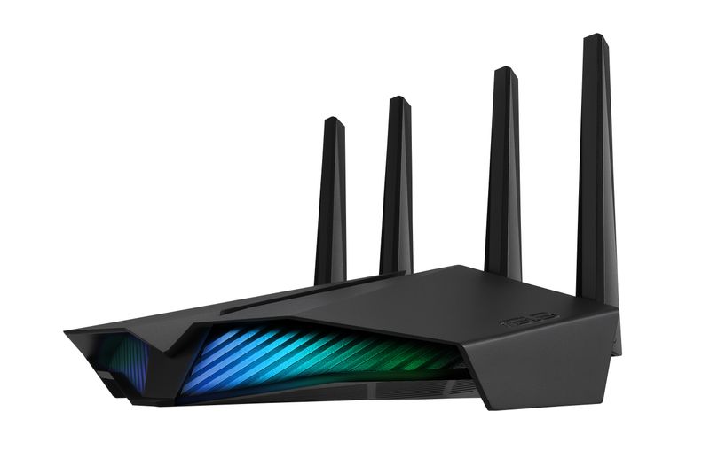 ASUS-DSL-AX82U-router-wireless-Gigabit-Ethernet-Dual-band--2.4-GHz-5-GHz--5G-Nero