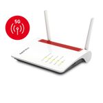 Avm FRITZ!Box 6850 5G router wireless Gigabit Ethernet Dual-band (2.4 GHz/5 GHz) Nero, Rosso, Bianco