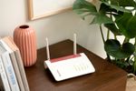 FRITZ-Box-6850-5G-router-wireless-Gigabit-Ethernet-Dual-band--2.4-GHz-5-GHz--Nero-Rosso-Bianco