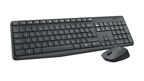 Logitech-MK235-tastiera-Mouse-incluso-Casa-USB-QWERTY-US-International-Grigio