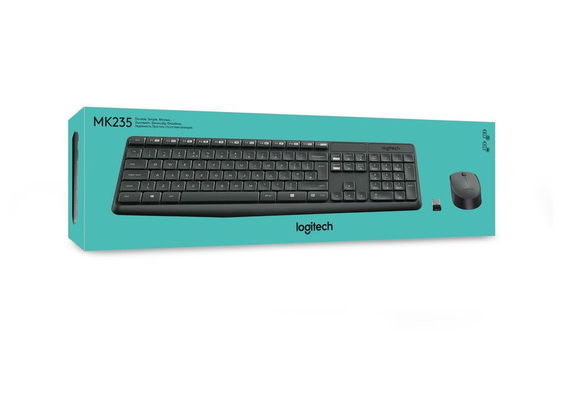 Logitech-MK235-tastiera-Mouse-incluso-Casa-USB-QWERTY-US-International-Grigio