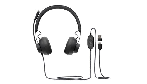 Logitech-Zone-Auricolare-Cablato-A-Padiglione-Musica-e-Chiamate-USB-tipo-C-Grafite