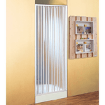 Porta Doccia a Soffietto in PVC da 80 a 110 cm