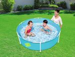 Piscina-per-Bambini-Rotonda-152x38-h-Struttura-in-Acciaio-Acqua-Steel-Pro-Frame