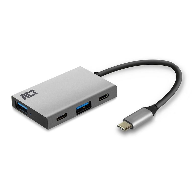 ACT-AC7070-Hub-USB-C-4-porte-con-2x-USB-C-e-2x-USB-A-SuperSpeed-A¢a¬a¹A¢a¬a¹10Gbit-s