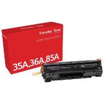 Xerox Everyday Toner ™ di Xerox Nero compatibile con HP 35A 36A 85A (CB435A/ CB436A/ CE285A), Capacità standard