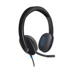 Logitech H540 USB Computer Headset Auricolare Cablato A Padiglione Ufficio USB tipo A Nero