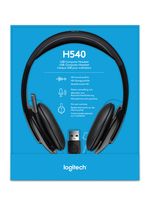 Logitech-H540-Auricolare-Cablato-A-Padiglione-Ufficio-USB-tipo-A-Nero