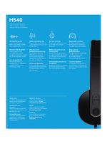 Logitech-H540-Auricolare-Cablato-A-Padiglione-Ufficio-USB-tipo-A-Nero