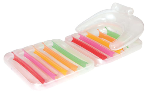 Bestway 43023 galleggiante da piscina e da spiaggia Multicolore Vinile Sedia a sdraio galleggiante