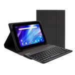 Nilox Universal Tablet Fund fino a 105 con tastiera Bluetooth - tastiera rimovibile - chiusura a patta - colore nero