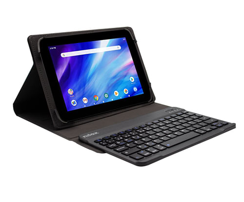 Nilox-Universal-Tablet-Fund-fino-a-105-con-tastiera-Bluetooth---tastiera-rimovibile---chiusura-a-patta---colore-nero