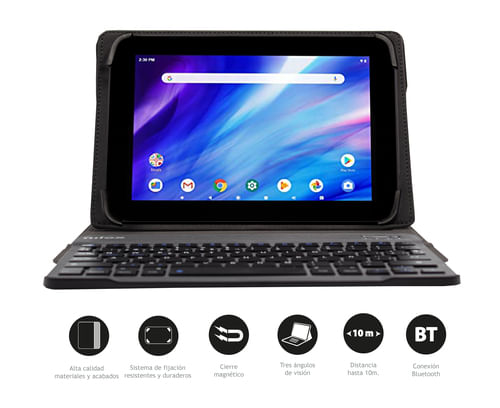 Nilox-Universal-Tablet-Fund-fino-a-105-con-tastiera-Bluetooth---tastiera-rimovibile---chiusura-a-patta---colore-nero