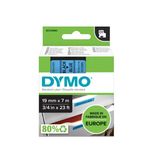 DYMO-D1---Standard-Etichette---Nero-su-blu---19mm-x-7m