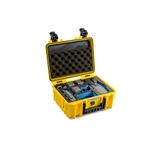 B&W 3000/Y/MAVIC2V2 custodia per drone con telecamera Valigetta ventiquattrore Giallo Polipropilene (PP)