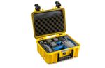 B-W-Outdoor-Case-3000-Type-incl.-DJI-Mavic-2-Inlay-Yellow---Valigia-per-fotocamere-Impermeabile-Capacita-accessori