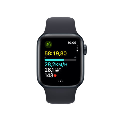 Apple-Watch-SE-OLED-40-mm-Digitale-324-x-394-Pixel-Touch-screen-Nero-Wi-Fi-GPS--satellitare---APPLE-WATCH-SE-GPS-40MM---