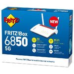 Avm FRITZ!Box 6850 5G router wireless Gigabit Ethernet Dual-band (2.4 GHz/5 GHz) Bianco