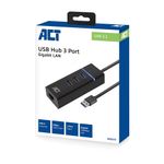 Hub-di-interfaccia-ACT-AC6310-USB-3.2-Gen-1--3.1-Gen-1--Tipo-A-5000-Mbit-s-Nero