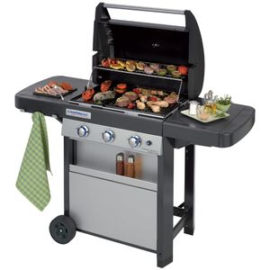 Campingaz 3 Series Classic L 9600 W Barbecue Gas Zona cottura Nero, Grigio