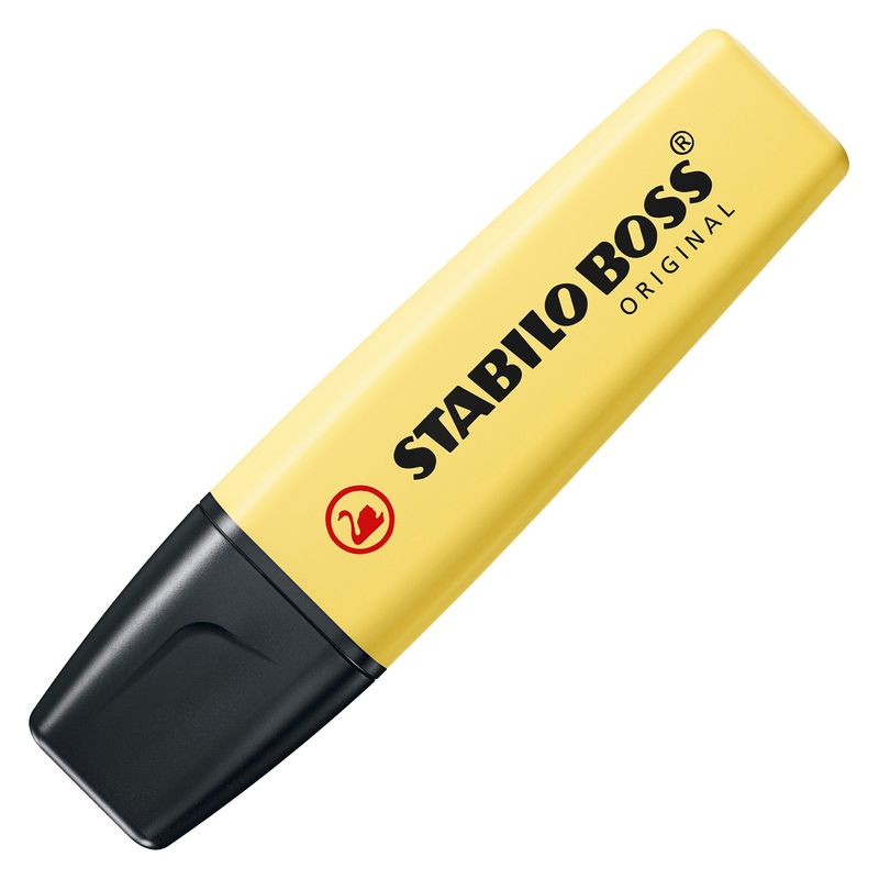 STABILO-Boss-Original-Pastel-evidenziatore-1-pz-Punta-smussata-Giallo