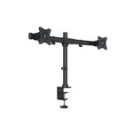 Nilox Multibrackets 3309 supporto da tavolo per Tv a schermo piatto 68,6 cm (27") Scrivania Nero