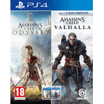 ASSASSIN'S CREED ODYSSEY + ASSASSIN'S CREED VALHALLA PS4 FR