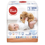 TRUDI BABY CARE PANNOLINO BAMBINI MIDI 4/9 KG 20 PEZZI