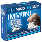 MIND THE GUM IMMUNI CON LATTOFERRINA 18 GOMME CONFETTATE SENZA ZUCCHERO