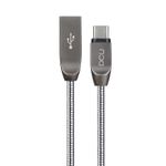 Dcu tecnologic DCU Advance Tecnologic 30402015 cavo USB 1 m USB 2.0 USB A USB C Metallico