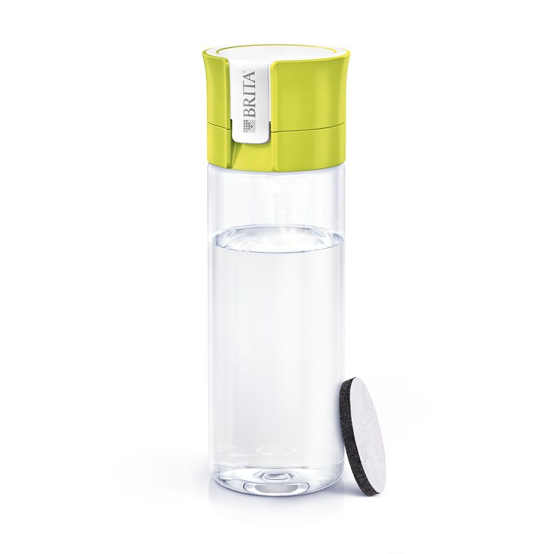 Brita-Fill-and-Go-Vital-Brita-Fill-and-Go-Vital-Pink-Bottiglia-con-Filtro-Lime-Trasparente