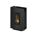 Stufa a Pellet Cadel Cristal 8.5 Kw Antracite