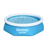 Bestway Fast Set Piscina Autoportante Rotonda mis. 244xh61 cm