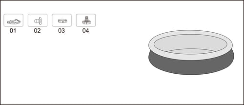 Bestway-Piscina-Gonfiabile-Rotonda-Fast-Set-244x66-cm-57265