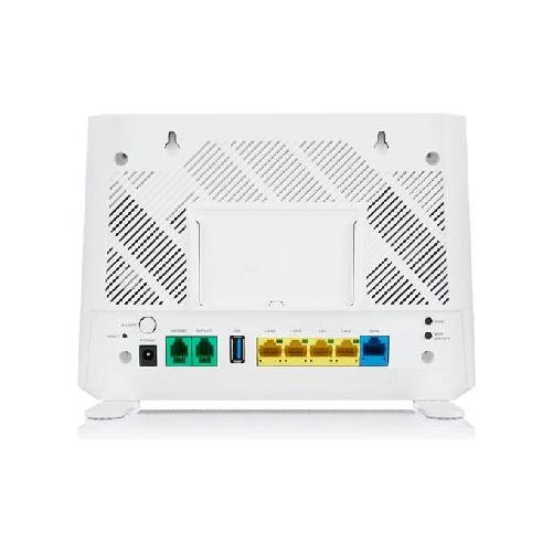 Zyxel EX3301-T0 router wireless Gigabit Ethernet Dual-band (2.4 GHz/5 GHz) Bianco