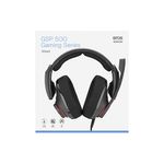 EPOS-|-SENNHEISER-GSP-500-Auricolare-Cablato-A-Padiglione-Giocare-Nero-Rosso