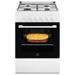 Electrolux LKK600000W Cucina Elettrico Gas Bianco A