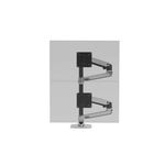 Ergotron-LX-Series-LX-Dual-Stacking-Arm-Tall-Pole-1016-cm--40--Alluminio-Scrivania