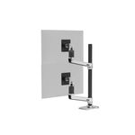 Ergotron-LX-Series-LX-Dual-Stacking-Arm-Tall-Pole-1016-cm--40--Alluminio-Scrivania