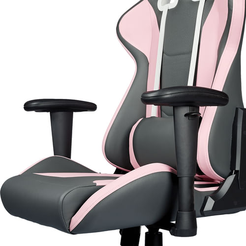 Cooler-Master-Gaming-Caliber-R1S-Rose-Poltrona-per-gaming-Seduta-imbottita-Grigio-Rosa