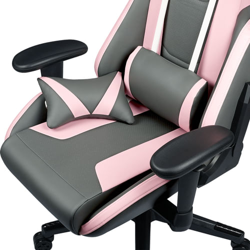 Cooler-Master-Gaming-Caliber-R1S-Rose-Poltrona-per-gaming-Seduta-imbottita-Grigio-Rosa