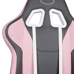 Cooler-Master-Gaming-Caliber-R1S-Rose-Poltrona-per-gaming-Seduta-imbottita-Grigio-Rosa