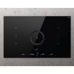 Elica NIKOLATESLA SWITCH GLOW BL/A/83 Nero Da incasso 83 cm Piano cottura a induzione 4 Fornello(i)