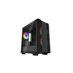 Deepcool Case Micro ATX CC360 nero TG 3xFAN ARGB R-CC360-BKAPM3-G-1