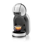 KRUPS KP123B Mini Me Macchina Espresso Automatica Nescafe Dolcegusto in Grigio Artico e Nero per Bevande Diversificate