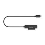 AISENS ASE-25C04B contenitore di unità di archiviazione Custodia per Disco Rigido (HDD) Nero 2.5" Alimentazione USB